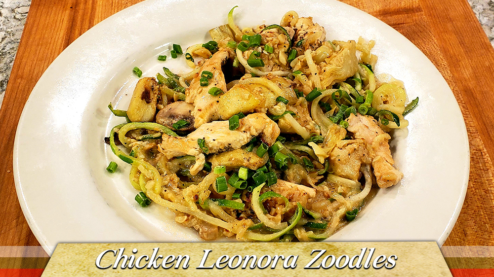 Chicken Leonora Zoodles