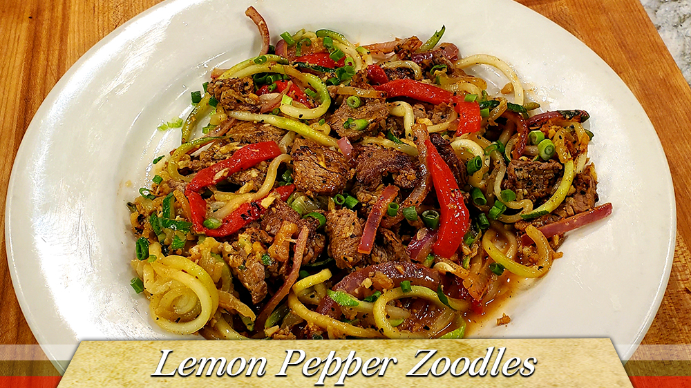 Lemon Pepper Zoodles