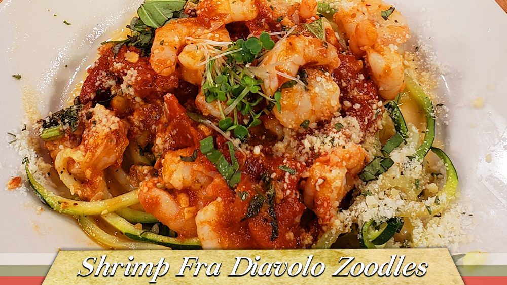 Shrimp Fra Diavolo Zoodles